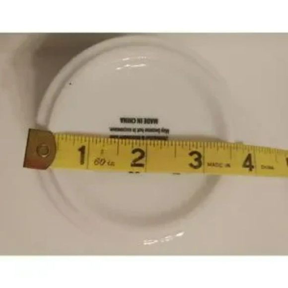 🐮Better home & garden Pop Corn Bowl small ceramic porcelain set of 2 - Picture 4 of 7